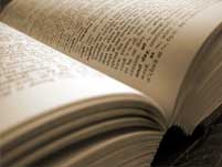 Photo of a dictionary